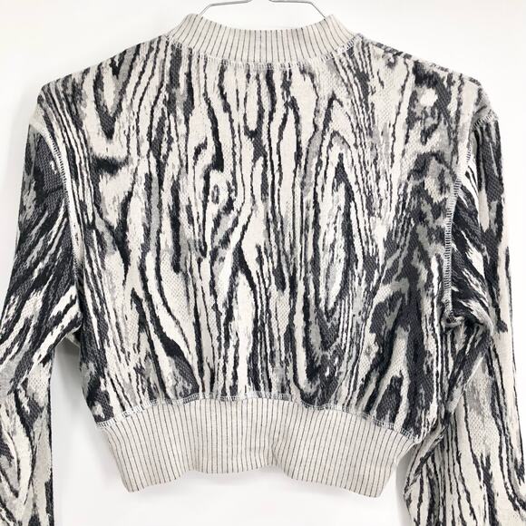 TWENTY Montreal Pollock Hyper Reality Cropped Crewneck Sweatshirt - Picture 6 of 8